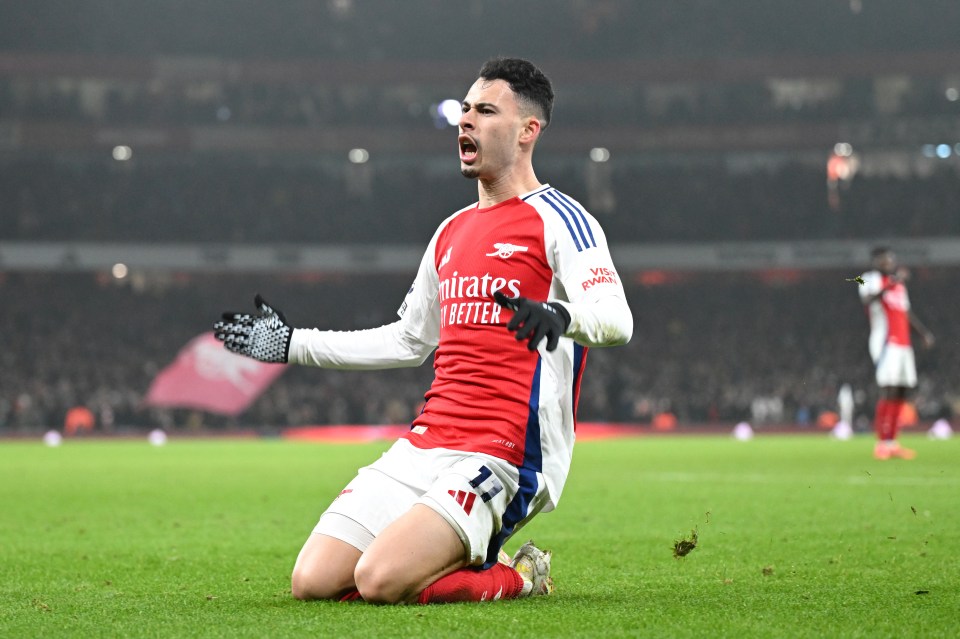 Martinelli is a fan favourite at the Emirates - but he's scored just 12 top-flight goals in the last two campaigns