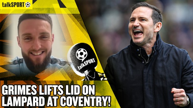 Matt Grimes reveals what it is like to play under Frank Lampard at Coventry City
