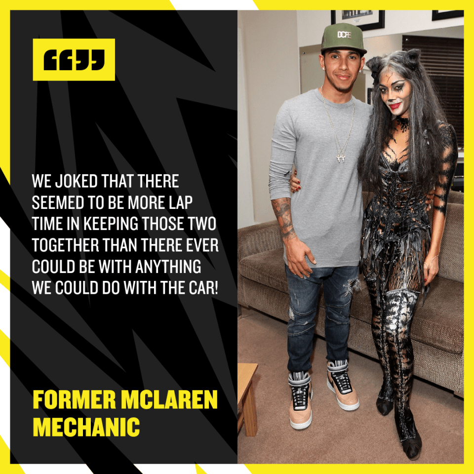 Hamilton’s relationship with Scherzinger could be ‘clearly tracked'